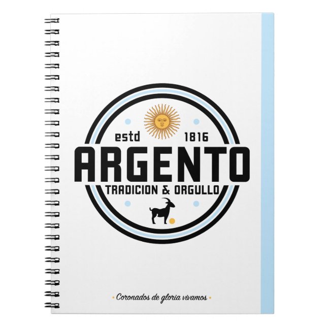 Cuaderno Argento Notizblock (Vorderseite)