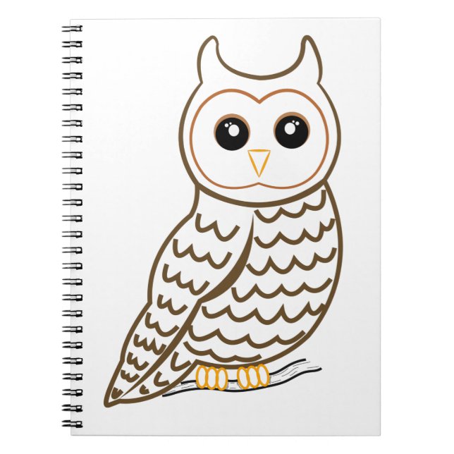 Cuaderno Buho Notizblock (Vorderseite)