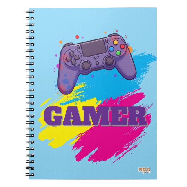 Cuaderno Colorful Gaming Notes Notizblock (Vorderseite)