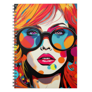 Cuaderno Comic Pop Art Girl Notizblock