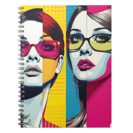 Cuaderno Comic Pop Art Girl Notizblock