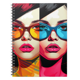 Cuaderno Comic Pop Art Girl Notizblock