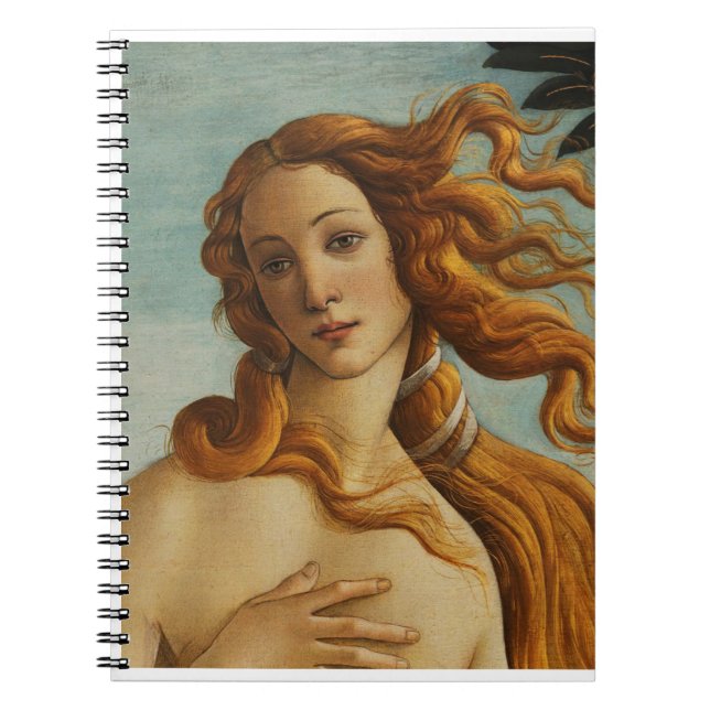 Cuaderno de El nacimiento de Venus de Sandro Notizblock (Vorderseite)