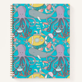Cuaderno de lujo Under the Sea Notizbuch