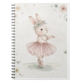 Cuaderno de notas estético de conejita para niñas notizblock