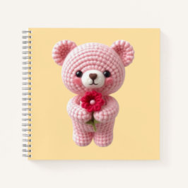 Cuaderno espiral con diseño de lindo osito notizbuch