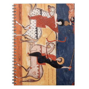 Cuaderno guerreros medievales notizblock