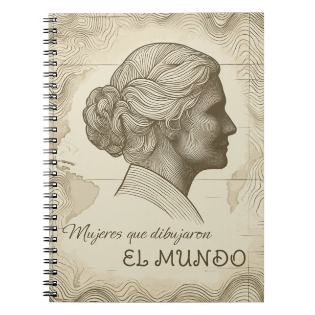 Cuaderno Mujeres que dibujaron el mundo Notizblock (Vorderseite)