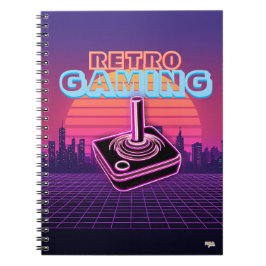 Cuaderno Retro wave Gaming Notizblock