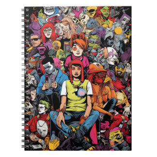 Cuaderno Terror Pop Art  Notizblock