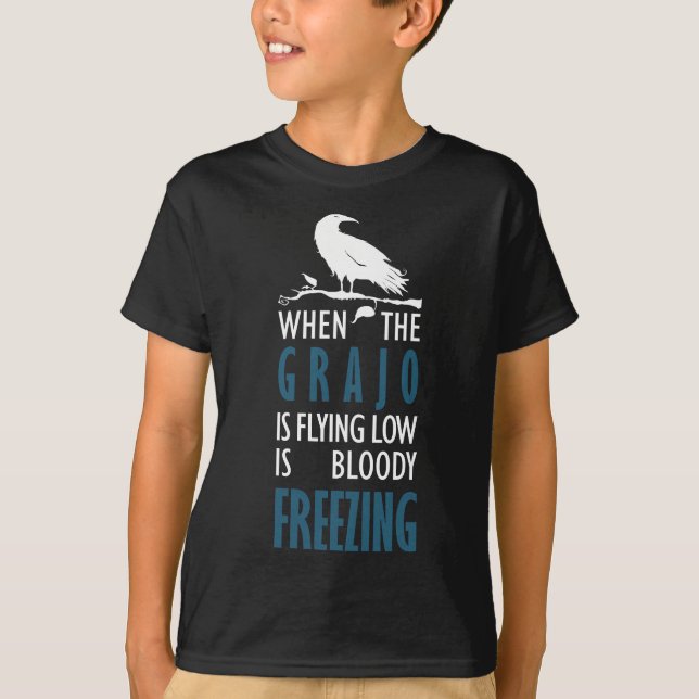 Cuando el grajo vuela bajo T-Shirt (Vorderseite)