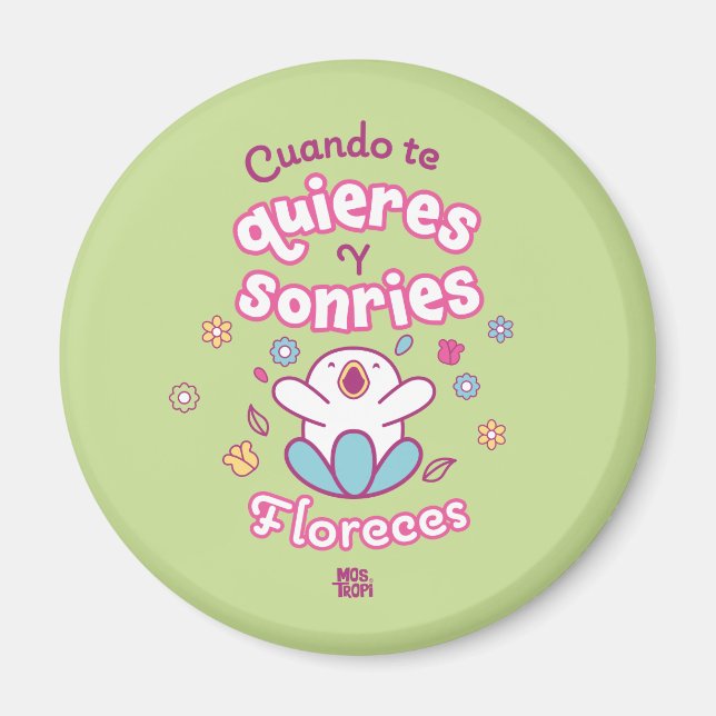 │Cuando te quieres y sonries Magnet (Vorne)