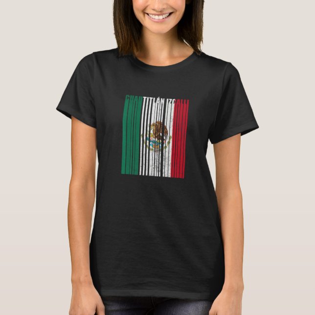 Cuautitlán Izcalli México con Águila Mexicana   T-Shirt (Vorderseite)