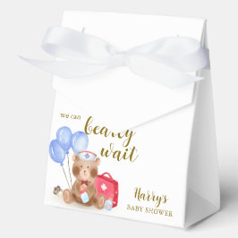 Cub Nurse Doctor Teddy Bear Balloon Babydusche Geschenkschachtel