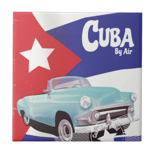 Cuba aus der Luft Fliese