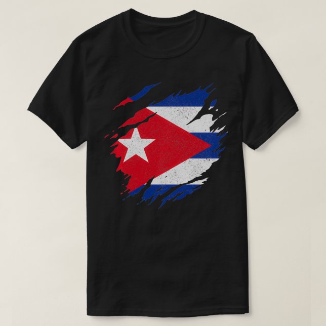 Cuba Flag Cuban Pride Vintage Cuba Pullover  (Design vorne)