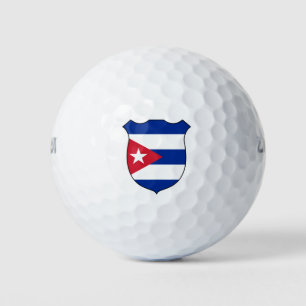 Cuba Flag Grand Patriotic Golfball