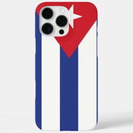 CUBA Flag individuell anpassbar iPhone 16 Pro Max Hülle