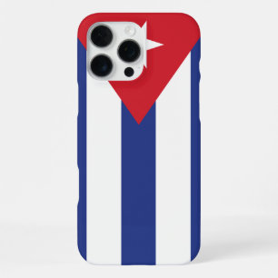 CUBA Flag individuell anpassbar iPhone 16 Pro Max Hülle