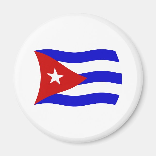 Cuba Flag Magnet (Vorne)