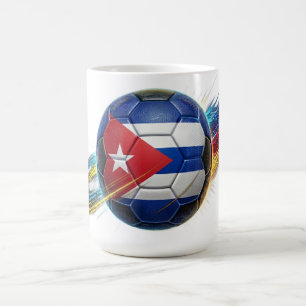 Cuba Fußball Stadionfertig Fan-Ausrüstung Kaffeetasse