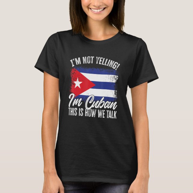 Cuba  Graphic For Women Men Kids Cuban T-Shirt (Vorderseite)