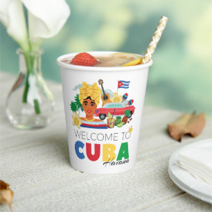Cuba Havana Pappbecher