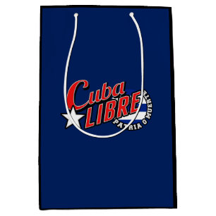 Cuba Libre Motto Mittlere Geschenktüte