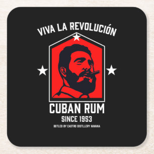 Cuba Libre Rum Drinkers Revolution Untersetzer