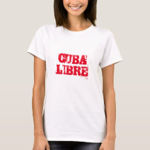 Cuba Libre SOS Kuba Roter T - Shirt