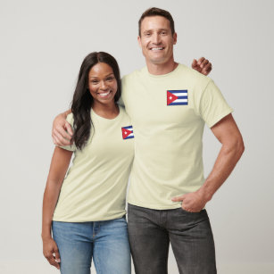 Cuba Plain Flag T-Shirt