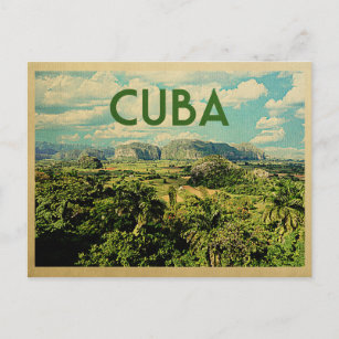 Cuba Postcard Vintage Travel Postkarte