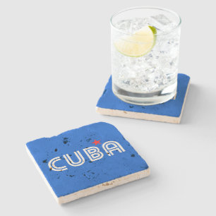 Cuba Retro   Steinuntersetzer