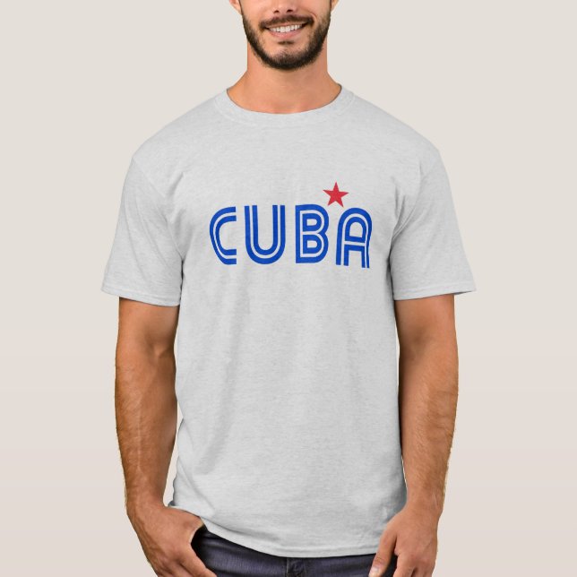 Cuba Retro T-Shirt (Vorderseite)
