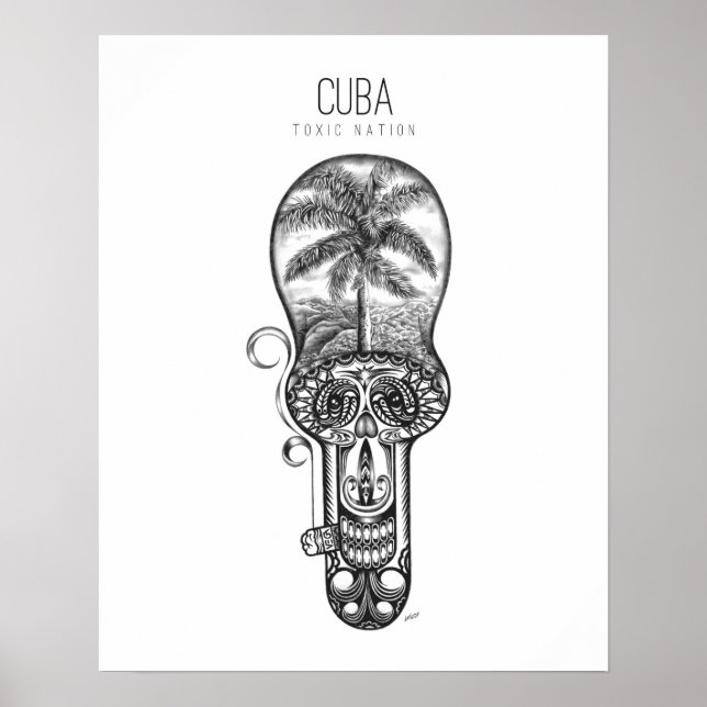Cuba Toxic Nation Poster (Vorne)