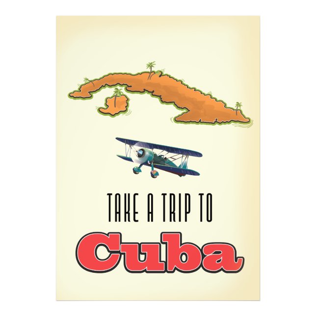 Cuba Vacation Poster (Vorne)