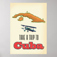 Cuba Vacation Poster