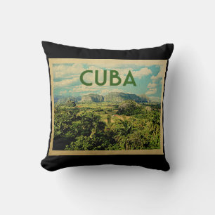 Cuba Vintage Travel Kissen