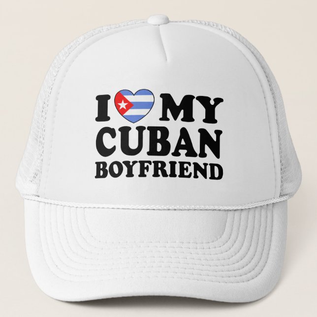 Cuban Boyfriend Hat Truckerkappe (Vorderseite)