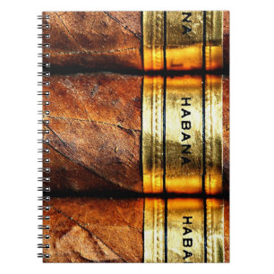 Cuban Cigars Habana-Notebook Notizblock