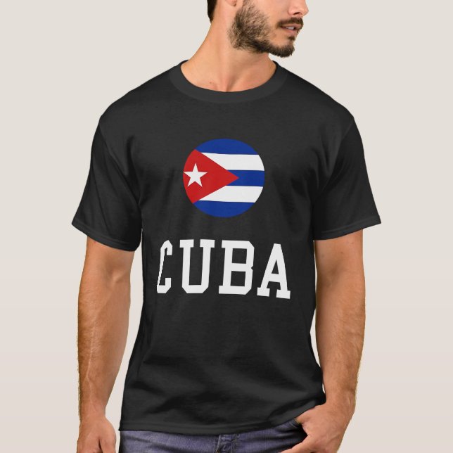 Cuban Flag Cuba Pride Cuba Travel Proud Cuban Cuba T-Shirt (Vorderseite)