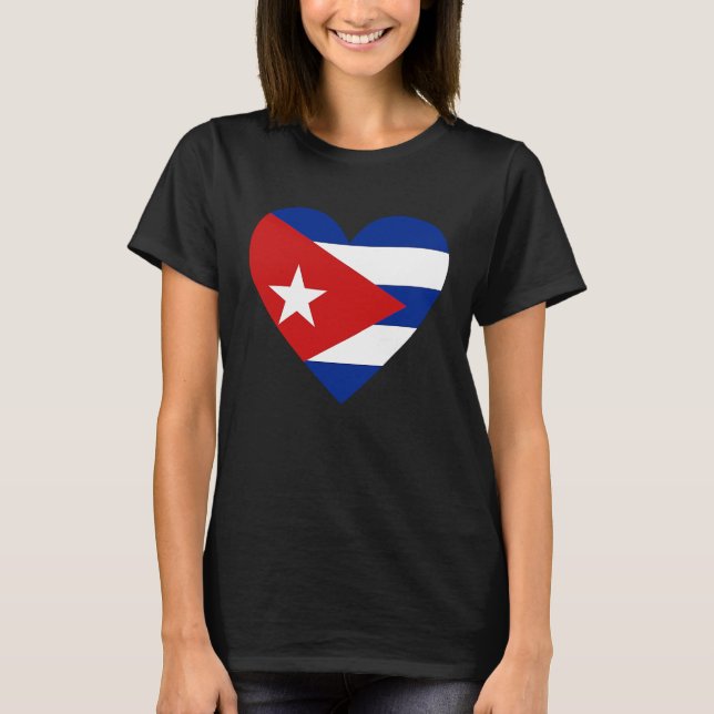 Cuban Flag Cuba Pride Cuba Travel Proud Cuban Cuba T-Shirt (Vorderseite)