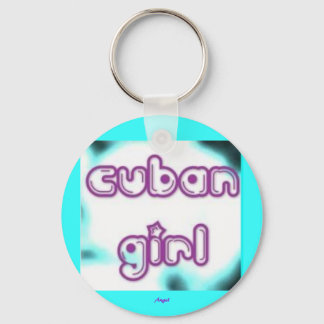 Cuban Girl Tag Schlüsselanhänger