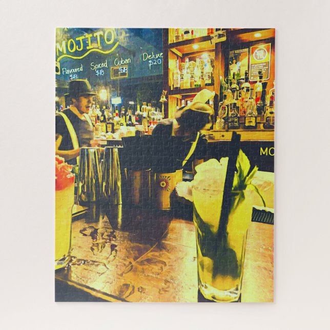 Cuban Mojito Bar Puzzle (Vertikal)