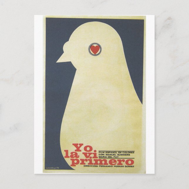 Cuban Movie Poster Cuban Film Poster Post Print Postkarte (Vorderseite)