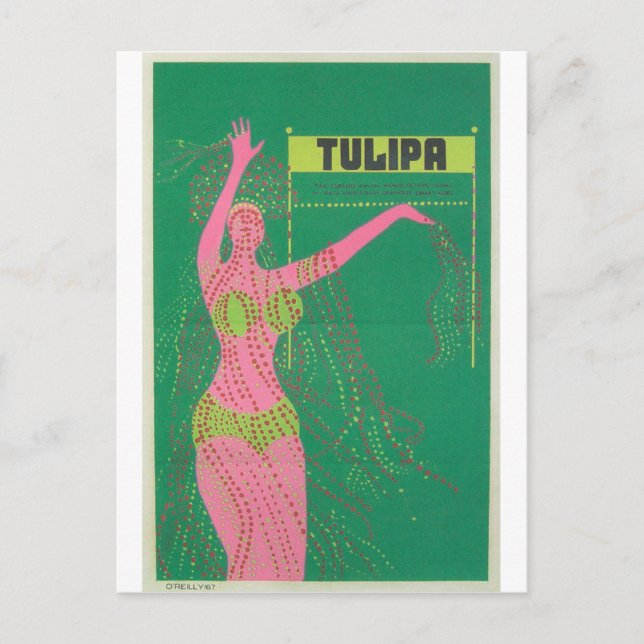 Cuban Movie Poster Cuban Film Poster Post Print Postkarte (Vorderseite)