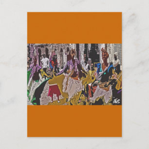 CUBAN RUMBA POSTKARTE