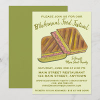 Cuban Sandwich Ham Pork Schweizer Käsefestival