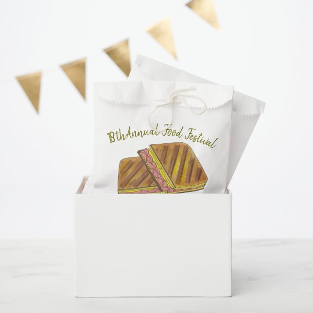 Cuban Sandwich Ham Pork Schweizer Käsefestival Geschenktütchen (Party)