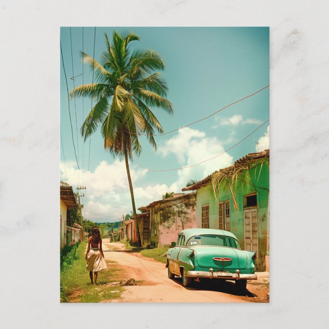 Cubana Del Campo Postkarte (Vorderseite)